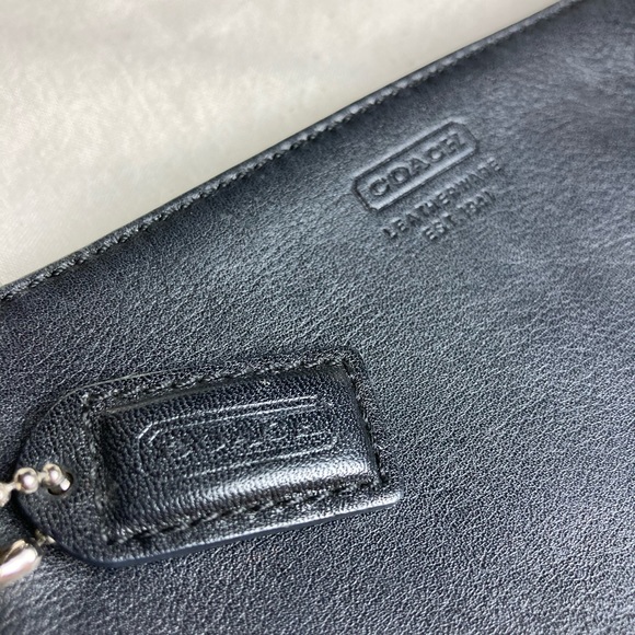 Coach Handbags - Black Coach Wallet/wristlet